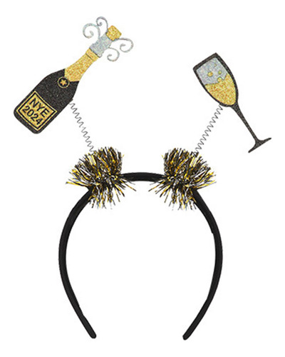 Diadema De Feliz Año Nuevo 2024, Diademas Para Halloween,