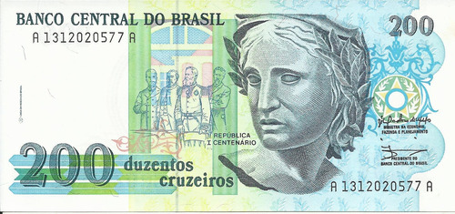 Brasil 200 Cruzados 1990
