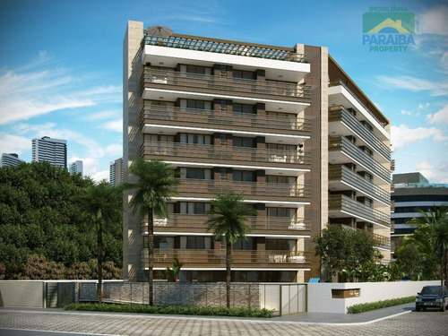 Imagem 3 de 14 de Apartamento Luxo A Venda - Praia Do Cabo Branco - João Pessoa - Pb - Ap1075
