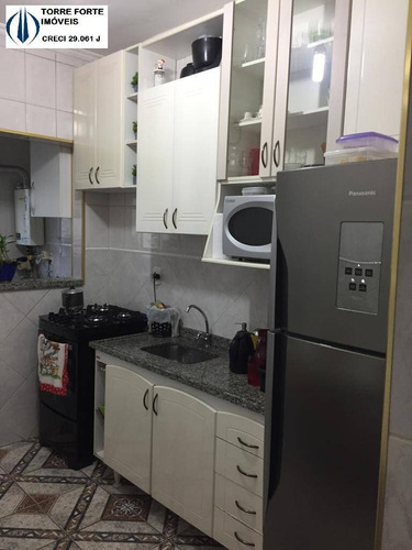 Imagem 1 de 15 de Lindo Apartamento Com 2 Dormitórios E 1 Vaga Em Jordanopolis Em Sbc - 1408