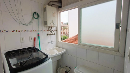 Apartamento Para Venda, Bairro Jardim Botânico Com, 2 Dormitórios, 1 Banheiro, 1 Vaga De Garagem, Semimobiliado.