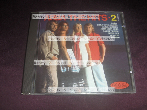 Abba The Hits Vol2 Cd Pickwick France 1988