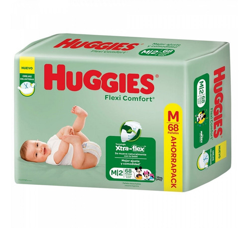 Huggies Flexi Comfort M X 136 Pack 