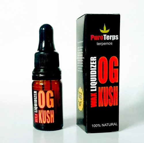 Terpeno Terps Liquidizer Og Kush 10ml Wax Shatter Bho Rosin