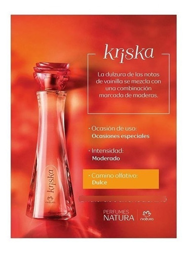 Imagen 1 de 1 de Perfume Kriska Clasico Femenino Natura 100ml
