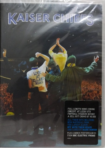 Kaiser Chiefs  Live At Elland Road Dvd Nuevo Sellado