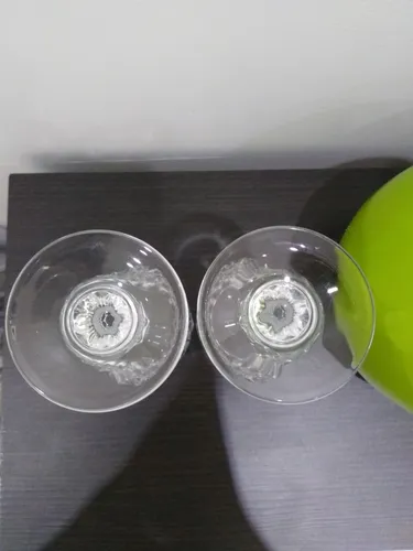 Duo De Copas De Cristal (Usado)