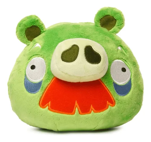 Angry Birds Green Bigache Foreman Pig Plush Bad Piggies 7