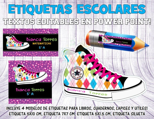 zapatillas escolares converse