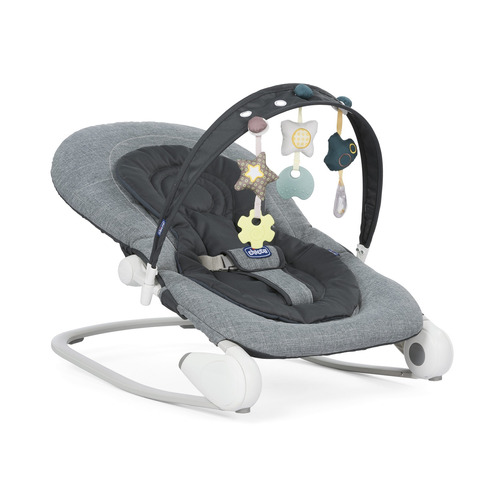 Imagem 1 de 1 de Cadeira de balanço para bebê Chicco Hoopla dark grey