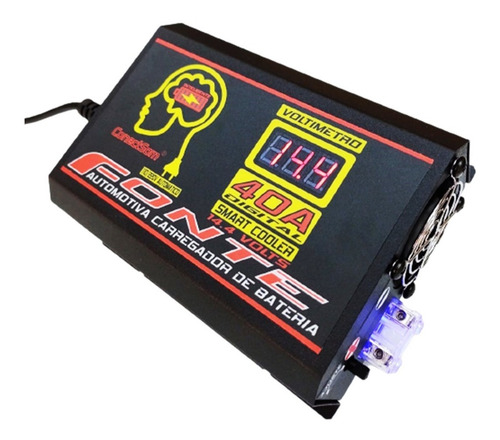 Imagem 3 de 4 de Fonte Automotiva Inteligente 40-a Amperes Bivolt Digital 40a