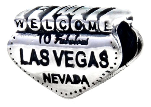Amoony Plata De Ley 925 Cuentas De Bienvenida A Las Vegas Ne