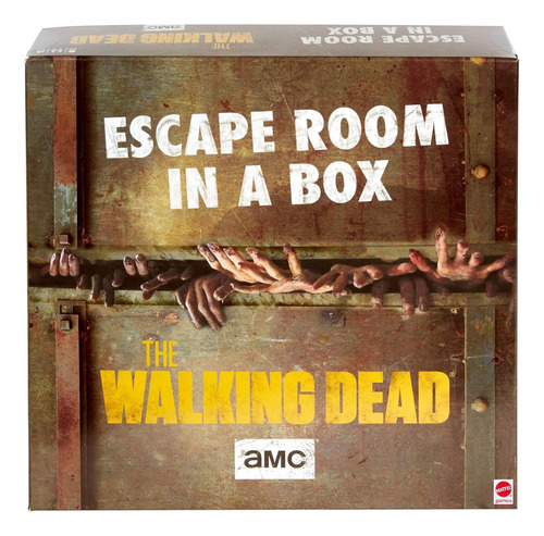 Juego Escape Room In A Box, The Walking Dead Mattel.-
