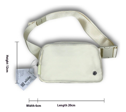 Lululemon Everywhere - Bolsa Para Cinturón (1 L) Color Beige