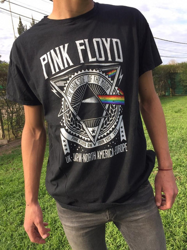 Remeron Unisex Pink Floyd  Nevado Polaroid Ramonehombre Rock