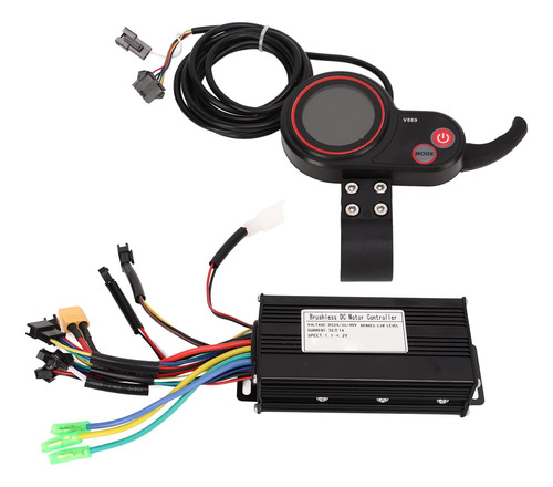 Kit Controlador Motor Eléctrico 24v-48v Con Pantalla Lcd