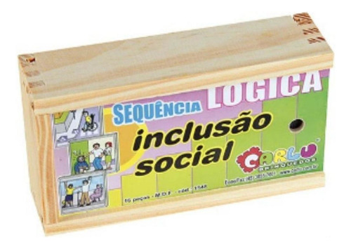 Sequencia Lógica Inclusão Social - Carlu - 5 Anos