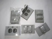 Comprar Tapas De Intemperie Para Tomacorrientes Doble Y Conectores.