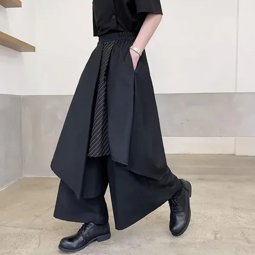 Vestido falda pantalon sale