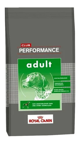 Royal Canin Club Performance Adulto 15kg