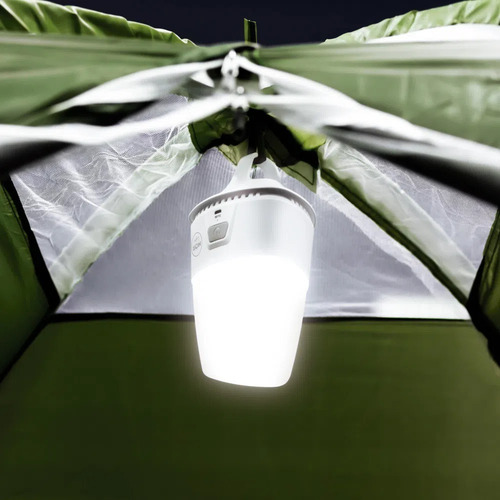 Imagem 7 de 8 de Luminaria Led Recarregavel Portatil Com Gancho Camping Mor