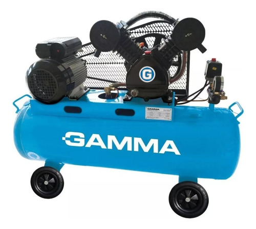 Compresor Aire Eléctrico Gamma Monofásico 100l 3hp 220v 