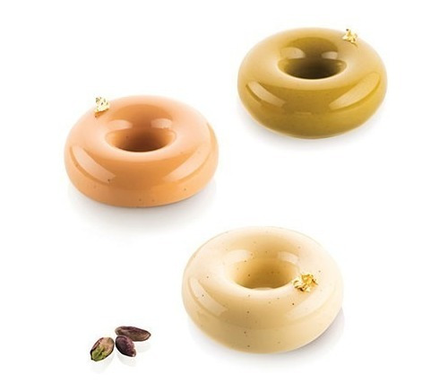 Molde De Silicona Donuts Gourmand 80 Silikomart