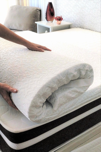 Pillow Top Aliv Care Viscoelástico Premium King 5cm -aumar 