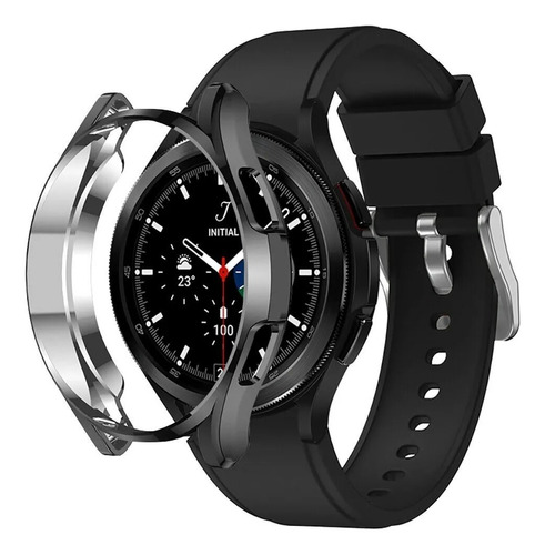 Protector + 4 Láminas Vidrio Para Galaxy Watch 4 Classic