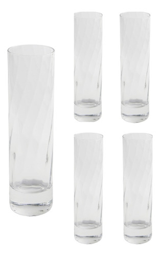 Conjunto De 4 Copos Cristal Nude Para Agua 355ml - Pasabahce