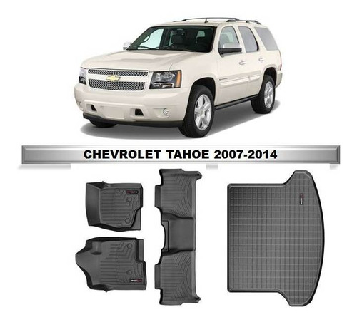 Weathertech Alfombra Bandeja Chevrolet Tahoe 2007-14