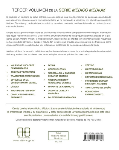 Imagen 2 de 2 de Medico Medium La Sanacion Del Tiroides
