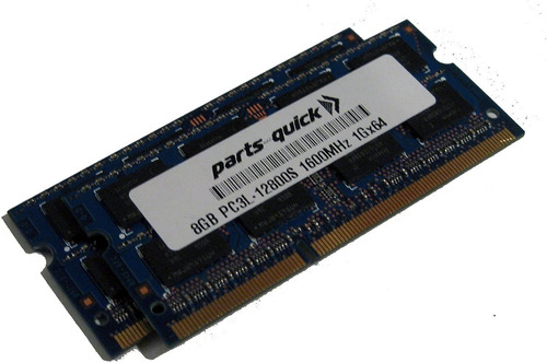 16gb Kitsodimm 2x8gb Ddr3 Pc3l P/ Notebook 1600mhz Made Eeuu