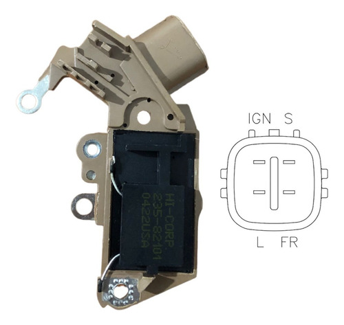 In372 Hi-corp Regulador Alternador Fortuner, Kavak 2006