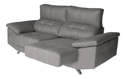 Sillon Valencia 3 Cuerpos Tapizado En Eco Cuero Juego Living