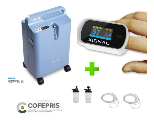 Imagen 7 de 7 de Concentrador De Oxígeno 5lts Philips Respironics + Oximetro