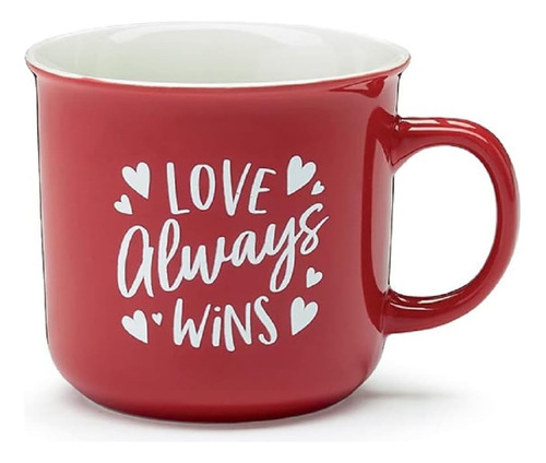 Burton+burton Love Always Wins Taza De Café De 14 Oz