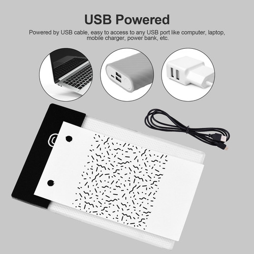 . Flip Book Kit Con Light Pad Led Tablet Light Box 300 Hojas