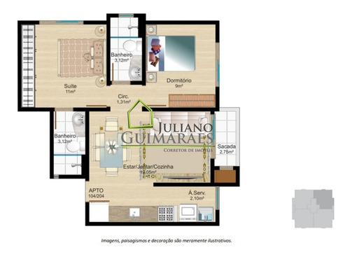 Imagem 25 de 25 de Apartamento Novo Na Praia Dos Ingleses, Próximo Ao Mar, Residencial À Venda, Florianópolis - Ap00449 - 32824358