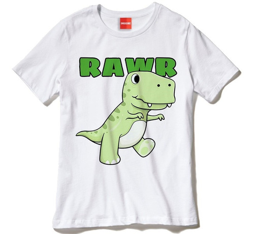 Playera Camiseta Hombre Niño Dinosaurios Dino Rawr #310