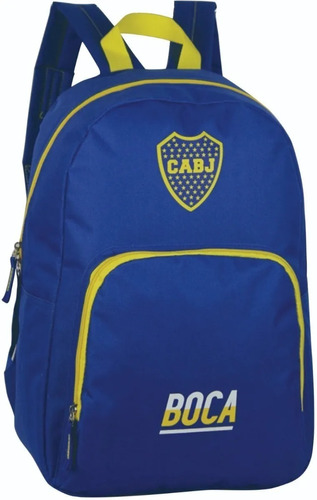 Mochila Boca Junior Bj53 17  Pulgadas Original Lelab