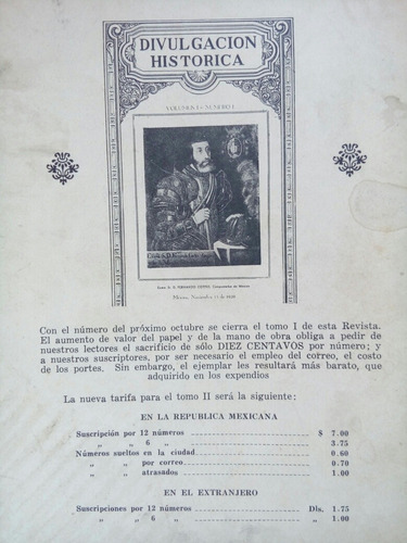 Revista Divulgacion Historica. Vol. I Numero Ii.