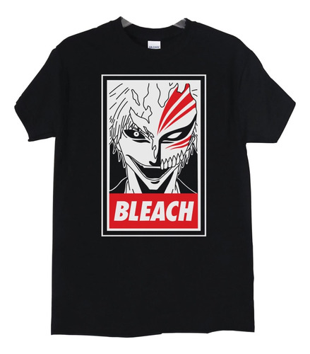 Polera Bleach Ichigo Shinigami Mask Anime Poleradicto