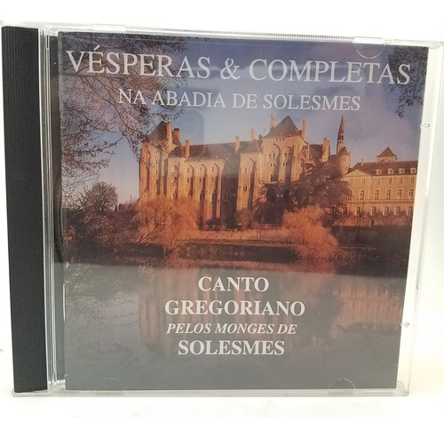 Monjes Solesmes - Visperas Y Completas - Cd - Ex