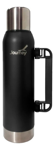 Termos Journey Trip 1.3 Lts Acero Inoxidable Doble Capa Color Negro