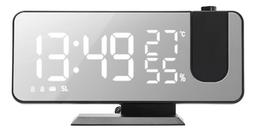 Despertador Projetor Selecionável Led/display Fm Interior