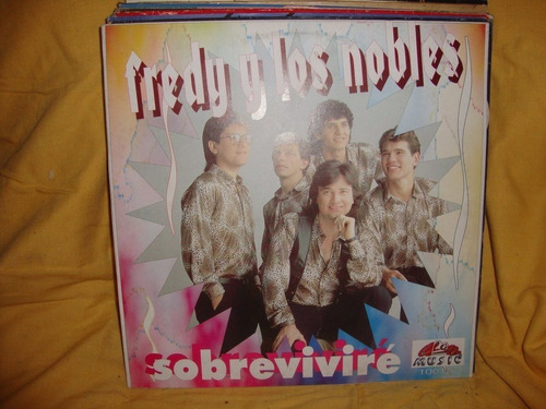 Vinilo Fredy Y Los Nobles Sobrevivire C2