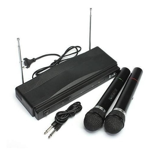 Pack 2 Microfonos Inalambricos Para Karaoke Y Animacion