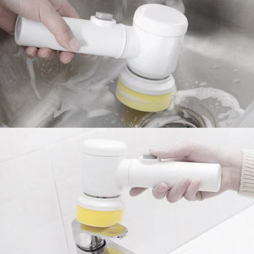 Cepillo Lavavajillas Eléctrico Para Cocina Y Baño Recargable