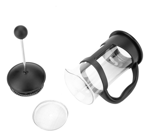 Cafetera Portátil De Vidrio De Acero Inoxidable